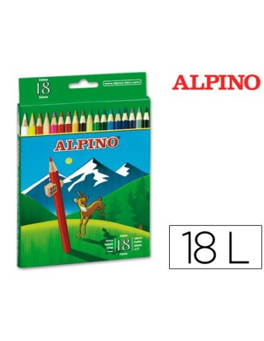 LAPICES COL.ALPINO 656 C/ 18 COL.LARGOS