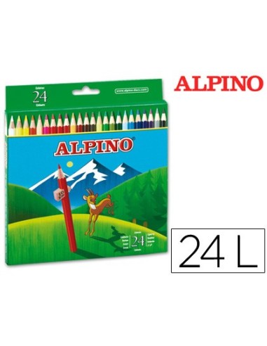 LAPICES COL.ALPINO 658 C/ 24 COL.LARGOS