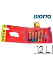 LAPICES COL.GIOTTO BEBE CAJA 12 LAPICES