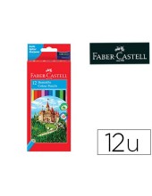 LAPICES COL.FABER-CASTELL C/ 12 COL.HEXAGONAL MADERA REFORESTADA