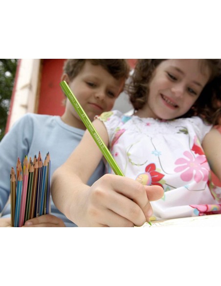 LAPICES STABILO GREEN COLORS CERTIFICADO FSC  CARTON 18 UD.SURT.