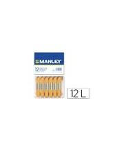 LAPICES CERA MANLEY UNICOLOR OCRE -CAJA DE 12 N.26 MNC04690/ N. 26 2