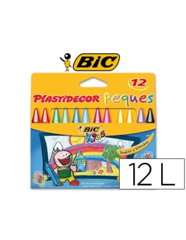 LAPICES PLASTIDECOR PEQUES CAJA 12 COL.