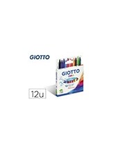 LAPICES CERA GIOTTO CAJA DE 12 COLORES 2