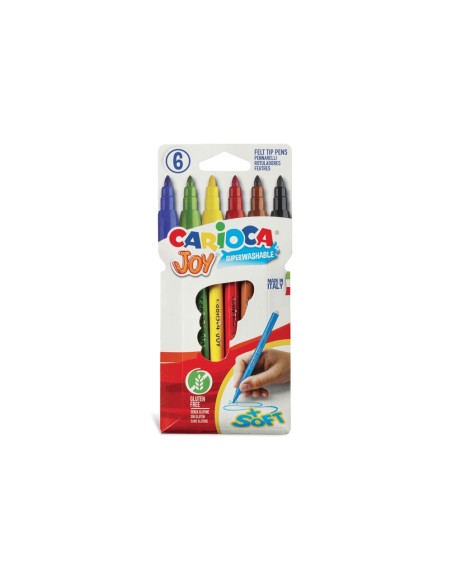 ROTULADOR CARIOCA JOY CAJA 6 COL. ROTULADOR CARIOCA JOY CAJA 6 COL.