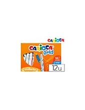 ROTULADOR CARIOCA BABY 2 AÑOS CAJA 12 SURT. 2
