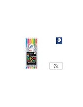 ROTULADOR STAEDTLER TRIPLUS NEON COLOURS ESTUCHE 6 UD.SURT. 2