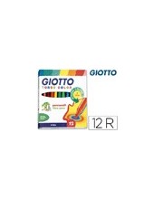 ROTULADOR GIOTTO TURBO COLOR CAJA 12 COL.LAVABLES C/PUNTA BLOQUEADA 2