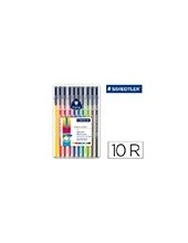 ROTULADOR STAEDTLER TRIPLUS ESTUCHE 10 COL. 2