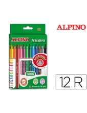 ROTULADOR ALPINO CAJA 12 COL.