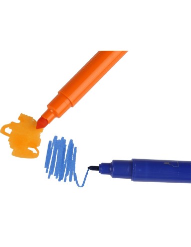 ROTULADOR DUO CAJA 12 COL.