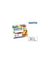 ROTULADOR GIOTTO TURBO COLOR CAJA DE 36 COLORES 2