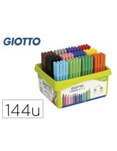 ROTULADOR GIOTTO TURBO SCHOOL PACK 144 UDS.12 COLORES X 12 UDS.523800