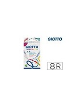 ROTULADOR GIOTTO TURBO GLITTER PURPURINA CAJA DE 8 UNIDADES 2