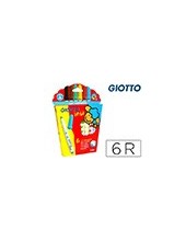 ROTULADOR GIOTTO BEBE CAJA DE 6 COLORES 2