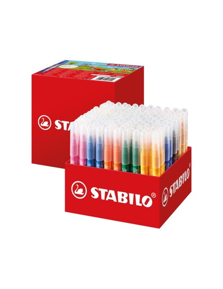 ROTULADOR STABILO POWER MAX SCHOOL PK.DE 140 UD.SURTIDAS 16 COL.