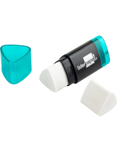 REPUESTO GOMA LIDERPAPEL TRIANGULAR SACAPUNTAS BLISTER 2 UNIDADES REPUESTO GOMA LIDERPAPEL TRIANGULAR SACAPUNTAS BLISTER 2 UNIDADES