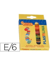 PLASTILINA JOVI ESTUCHE 6 UDS.