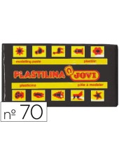 PLASTILINA JOVI 70 NEGRO UD. TAMAÑO PEQUEÑO