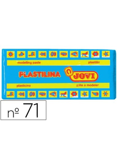 PLASTILINA JOVI 71 AZUL CLARO UD. TAMAÑO MEDIANO