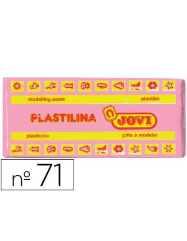 PLASTILINA JOVI 71 ROSA UD. TAMAÑO MEDIANO