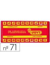 PLASTILINA JOVI 71 ROJO UD. TAMAÑO MEDIANO