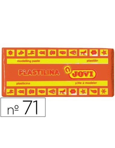 PLASTILINA JOVI 71 NARANJA UD. TAMAÑO MEDIANO