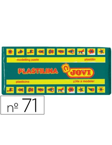 PLASTILINA JOVI 71 VER OSCURO UD. TAMAÑO MEDIANO