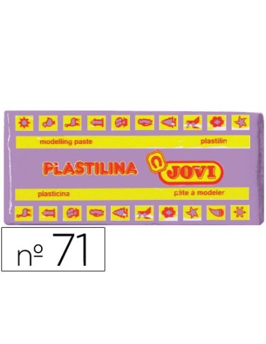 PLASTILINA JOVI 71 LILA UD. TAMAÑO MEDIANO