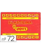 PLASTILINA JOVI 72 ROJO UD. TAMAÑO GRANDE