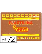 PLASTILINA JOVI 72 MARRON UD. TAMAÑO GRANDE