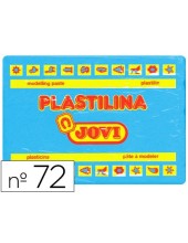 PLASTILINA JOVI 72 AZUL CLARO UD. TAMAÑO GRANDE