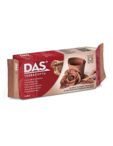 PASTA DAS TERRACOTA MODELAR SECA SIN COCCION 500 GR