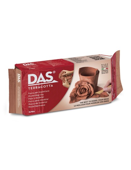 PASTA DAS TERRACOTA MODELAR SECA SIN COCCION 500 GR