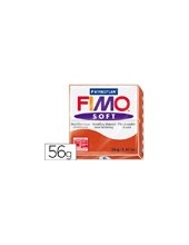 PASTA STAEDTLER FIMO SOFT 56 GR COLOR ROJO INDIAN 2