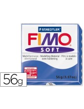 PASTA STAEDTLER FIMO SOFT 56 GR COLOR AZUL BRILLANTE