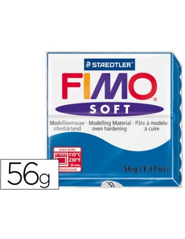 PASTA STAEDTLER FIMO SOFT 56 GR COLOR AZUL