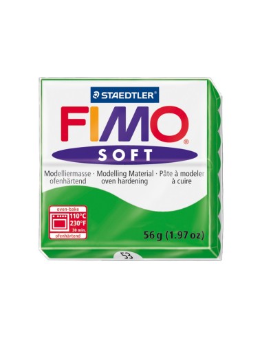 PASTA STAEDTLER FIMO SOFT 56 GR COLOR VER TROPICAL