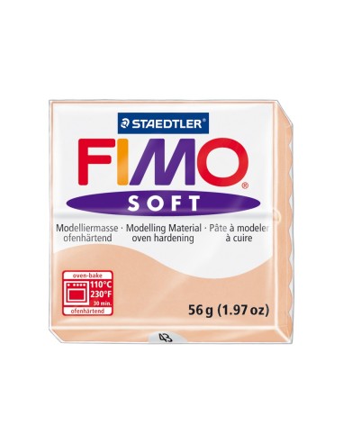 PASTA STAEDTLER FIMO SOFT 56 GR COLOR CARNE