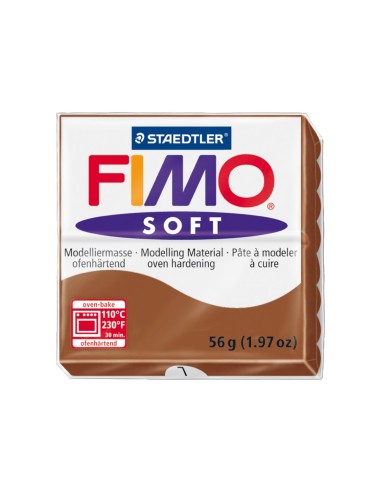 PASTA STAEDTLER FIMO SOFT 56 GR COLOR CARAMELO