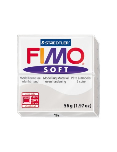 PASTA STAEDTLER FIMO SOFT 56 GR COLOR GRIS