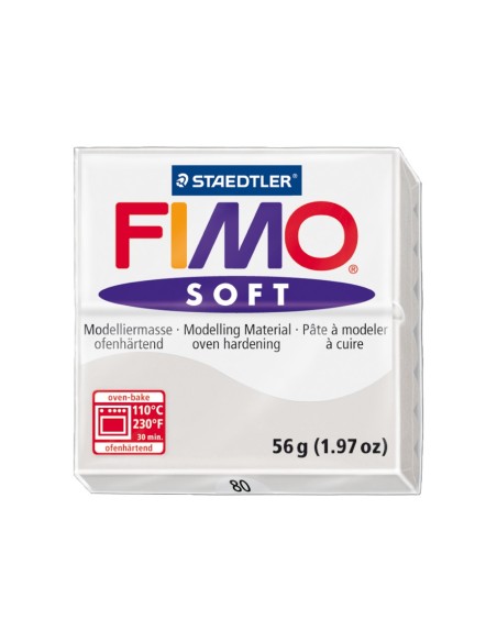 PASTA STAEDTLER FIMO SOFT 56 GR COLOR GRIS