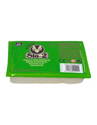 ARCILLA SIO-2 BLANCA PAQUETE DE 1.5 KG