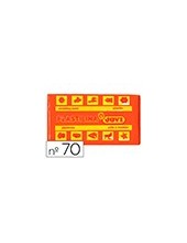 PLASTILINA JOVI 70 NARANJA UD. TAMAÑO PEQUEÑO 2