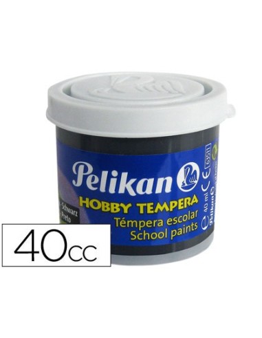 TEMPERA HOBBY 40 CC NEGRO N.11