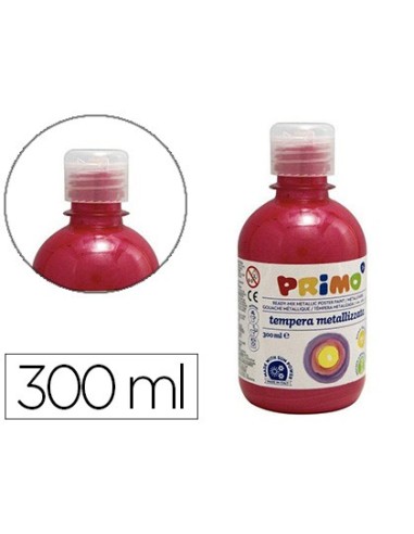 TEMPERA LIQUIDA PRIMO ESCOLAR 300 ML RJ. METALIZADO