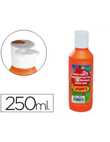 TEMPERA LIQUIDA JOVI 250 ML NARANJA