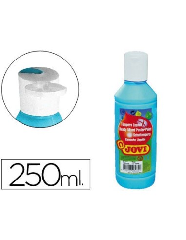 TEMPERA LIQUIDA JOVI 250 ML AZUL CYAN