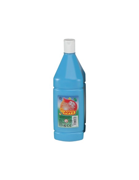 TEMPERA LIQUIDA JOVI 1000 CC AZUL CYAN
