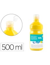 TEMPERA ESCOLAR LIDERPAPEL 500 ML AMARILLO